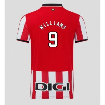 Billige Fotballdrakt Athletic Bilbao Inaki Williams #9 Replika Hjemmedrakt 2025-26 Kortermet